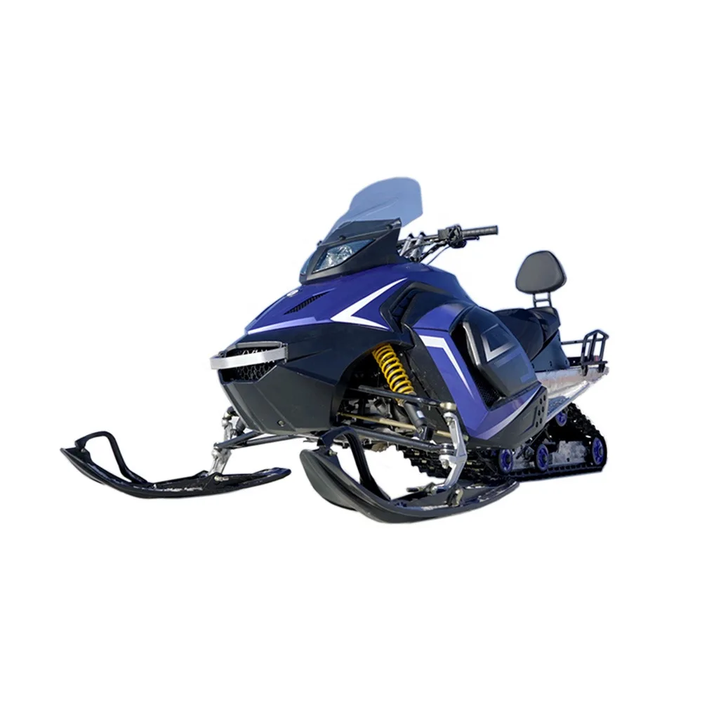 Electric Mountain Bike Snow Mobile Chinese 300cc Snowscooter All-Terrain Sled Vehicle