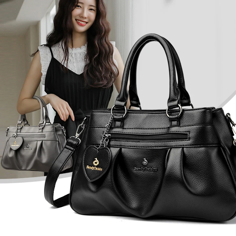 

New Women’s High quality PU Shoulder Bag, Casual wallet Large Capacity Tote with shoulder bag Closure, Perfect for Everyday Use