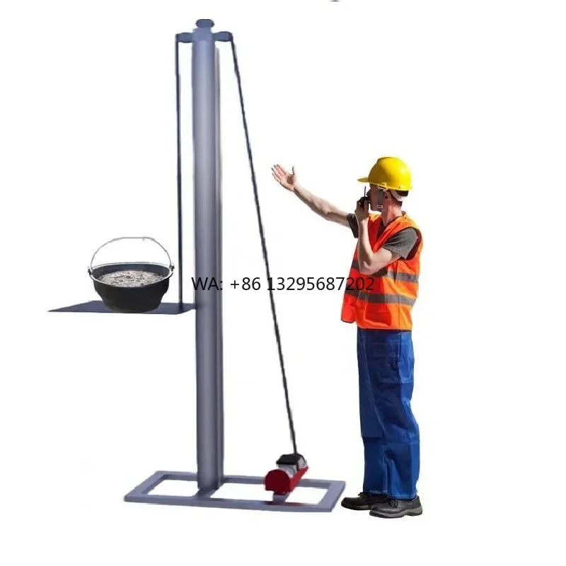 

Portable 4-10M Vertical Material Self Load Lifter Hoist Concrete Elevator Machine for Construction