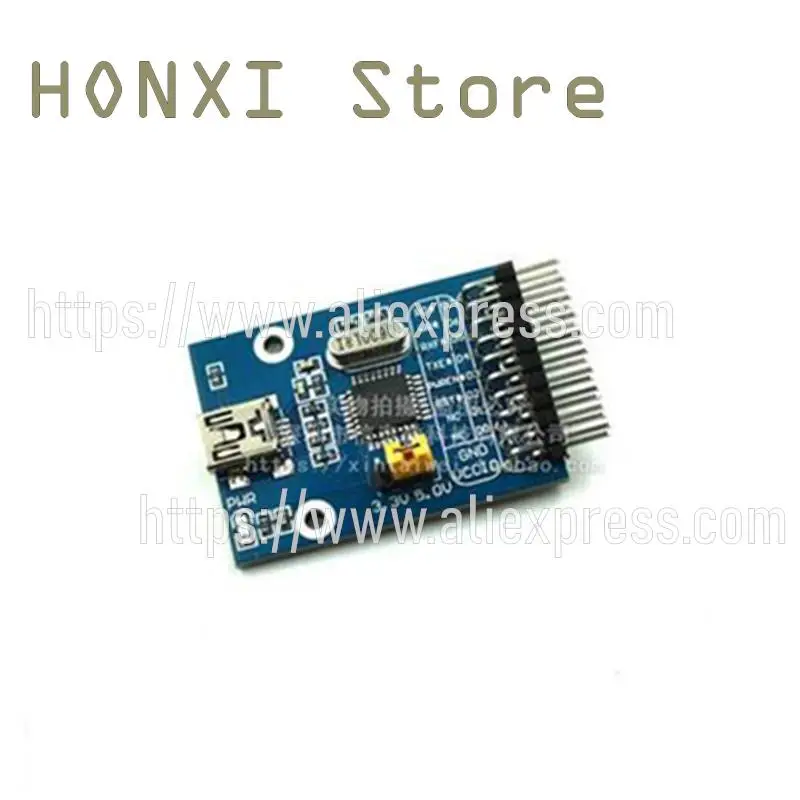 Módulo FIFO de transferencia USB, MINI interfaz, módulo de comunicación, placa de desarrollo, 1 piezas, FT245, FT245BL