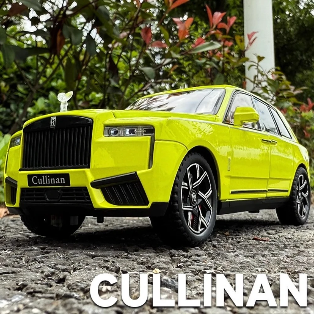 

1:24 Rolls-Royce Cullinan Spectre модель автомобиля игрушка звездное небо верхняя амортизация сплав литые под давлением модели транспортных средств подарочные украшения