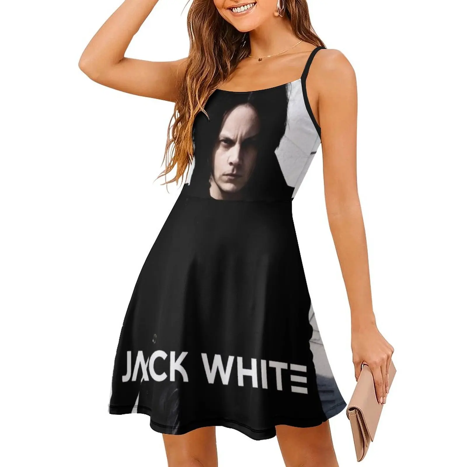 Onejac عرض جديد جاك الأزرق جولة أمريكية 2020 فستان بوهو شيك أنيق موضة شاطئ حفل زفاف ثوب لايف الأبيض غطاء الحفل