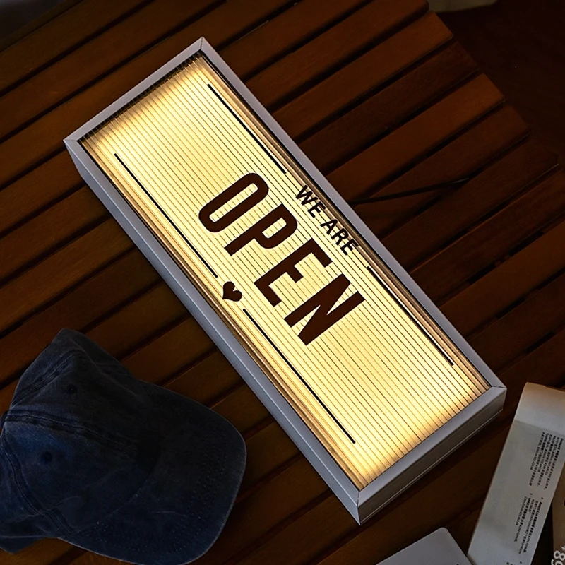 Corrugated Board Acrylic Light Box, Advertising Board with Replaceable Panel - view 5
