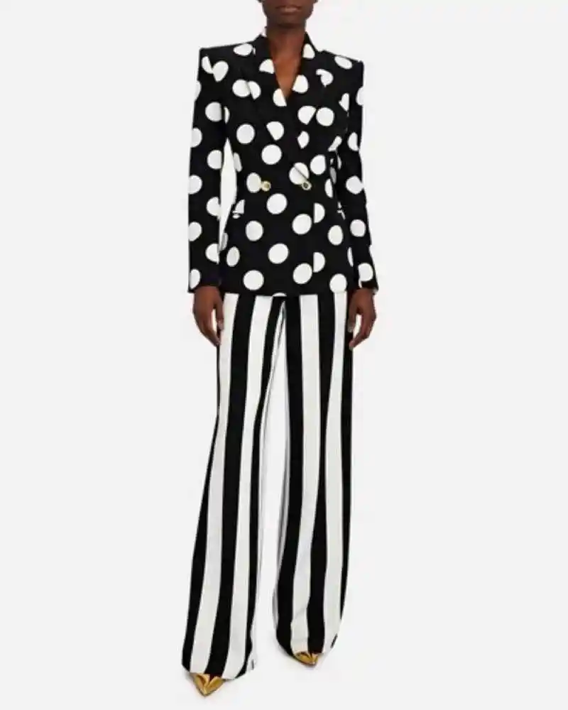 패션 여성 블레이저 바지 정장 맞춤형 멋진 연회 파티 가운 자켓 숙녀 비즈니스 코트 2 조각