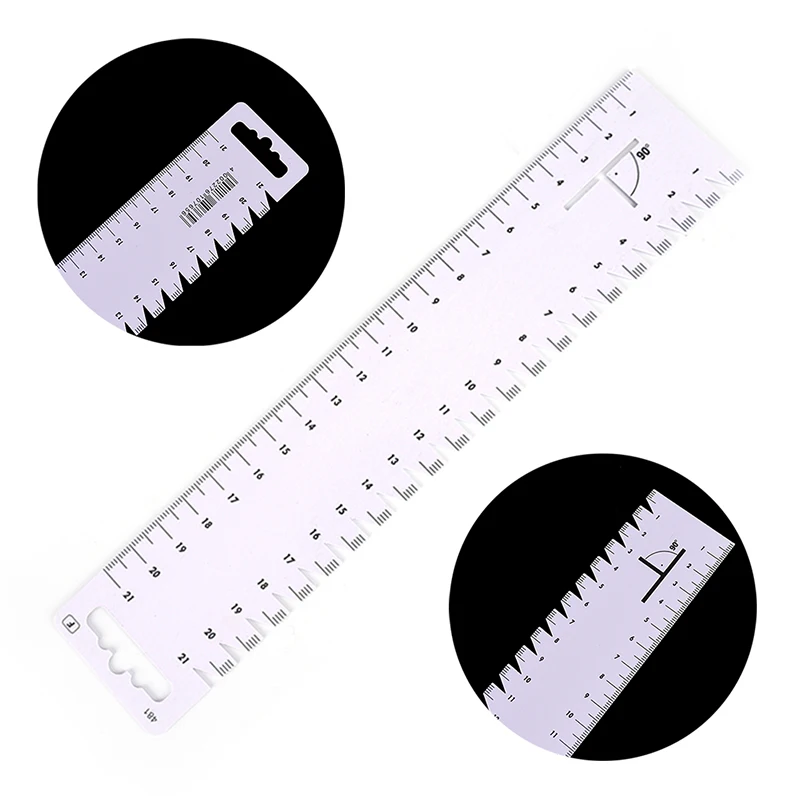 

1pc 21cm Ultrathin sewing patchwork ruler quilting tool DIY sewing accessorie