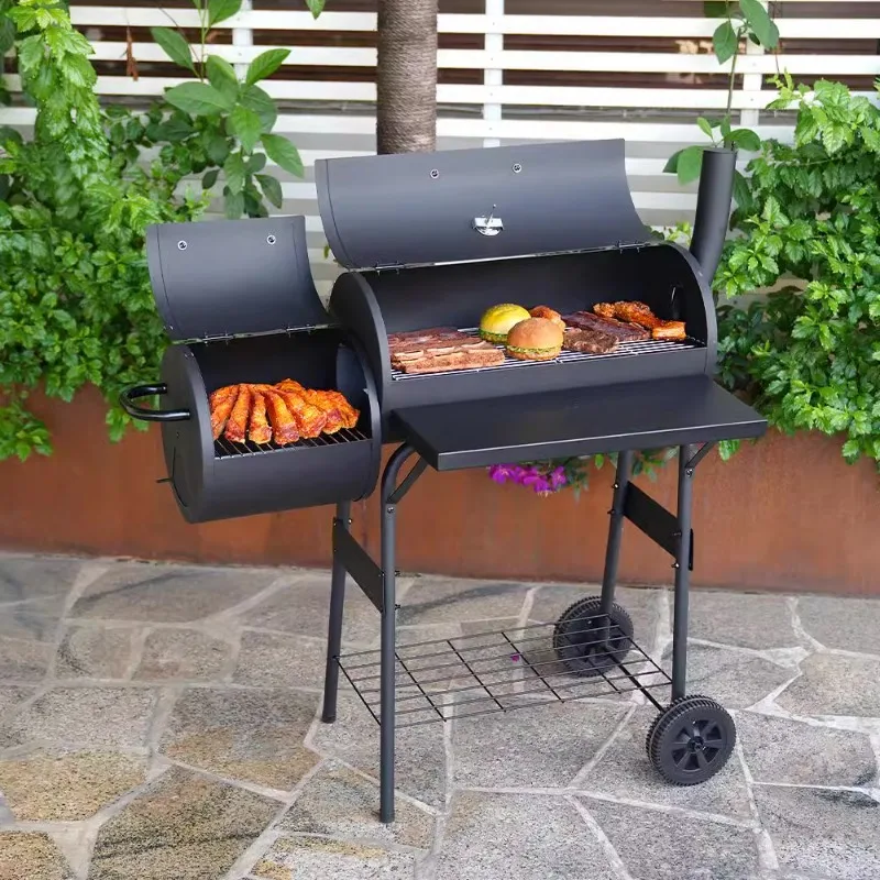 household outdoor smoked barbecue grill patio grill