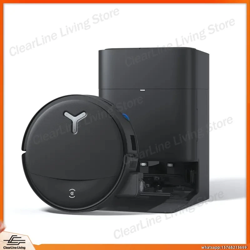 

T80S Smart Robot Vacuum Cleaner with 24800Pa Suction Sonic Mopping APP Control Voice Control Auto Charging Wet Dry Sweeping