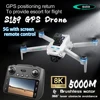 プロの航空写真ドローン,s159,8K HDカメラ,4軸,スクリーン付き,リモコン,5g,wifi,GPS,fpv,rc,5000m,新品 1