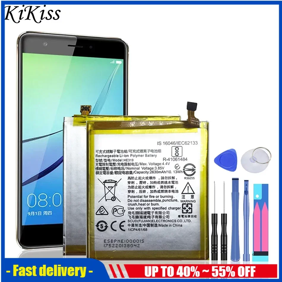 HE319 HE 319 Mobile Phone Batteries For Nokia 3 Nokia3 TA-1020 1028 1032 1038 Cellphones Portable Battery