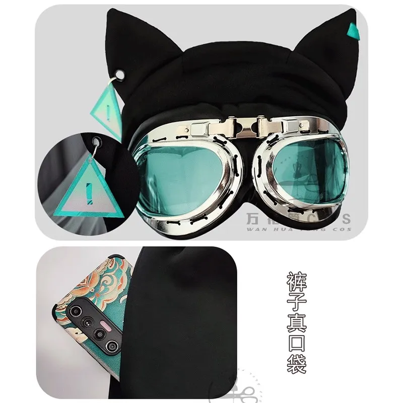 COS-KiKi Vtuber VirtuaReal Aza Game Suit Youthful Handsome Cosplay Costume Fashion Leisure Uniform Halloween Party Outfit