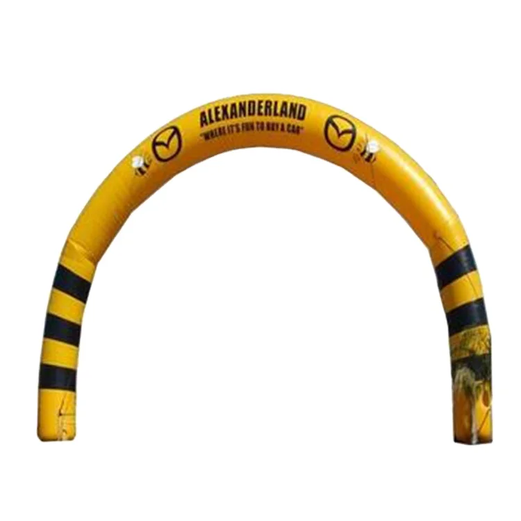 

Custom logo Design 420D Oxford Polyester or PVC Giant Inflatable Arches with Blower for Advertising