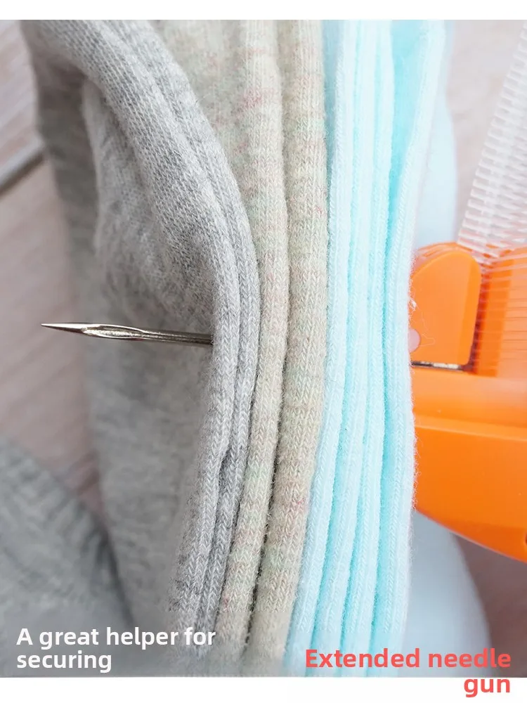 

Удлиненный тонкий пистолет-бирка 52 60 см, длинный тонкий клеевой пистолет для ногтей Sos Quilt Fixer Pin Полотенце для одежды Аксессуары для волос