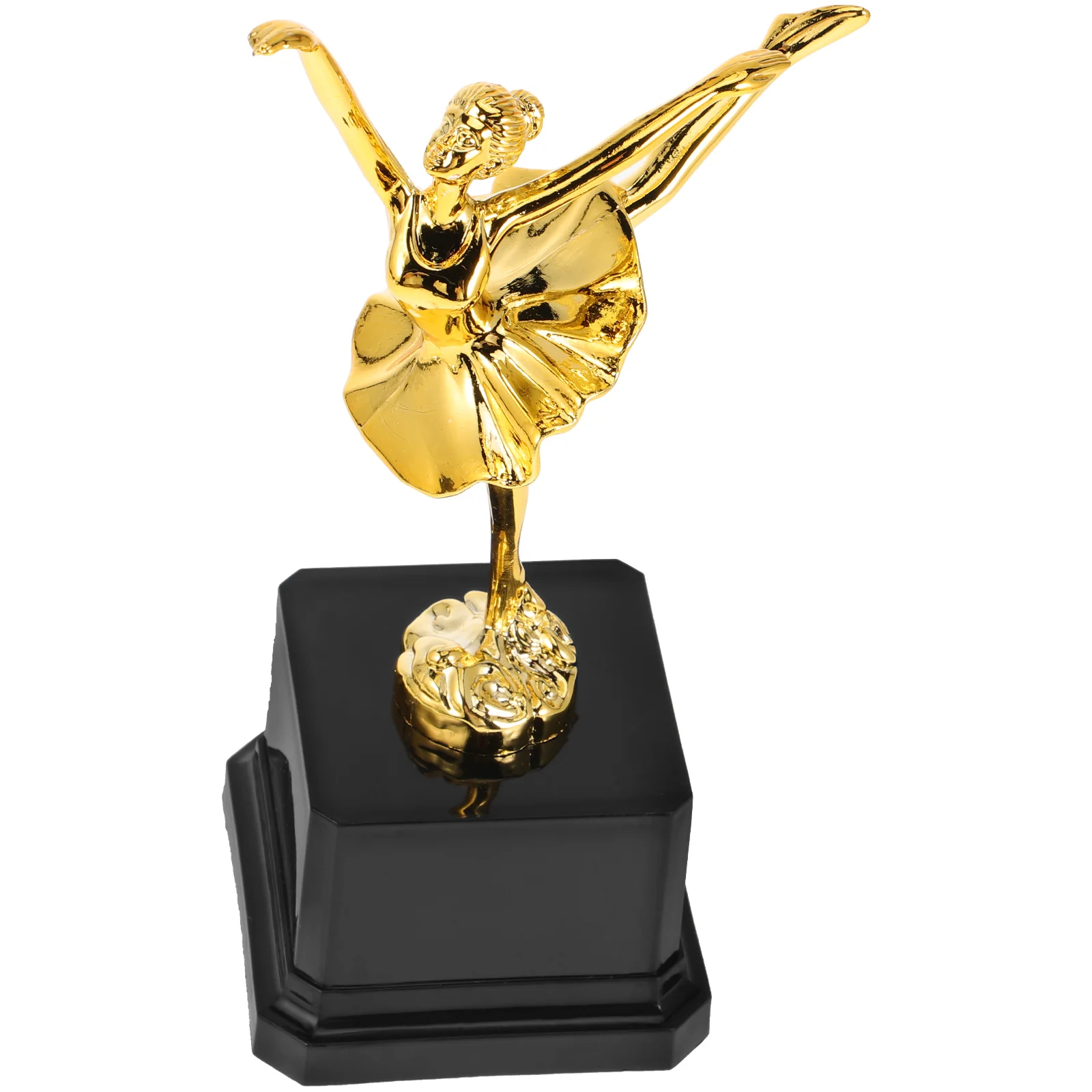 

Dancing Competition Trophy Plastic For Game Winner Kids Award Small Gold Contest Reward Ballet Dance Student Office