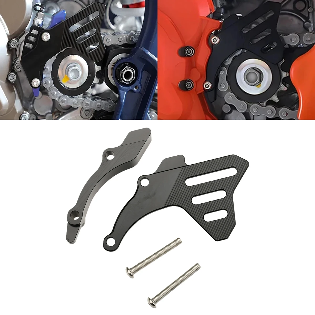 

For Husqvarna TE TEI TX TC 17-2023 For KTM EXC XCW TPI SX XC Motorcycles Front Sprocket Cover Case Saver Protector Chain Guard