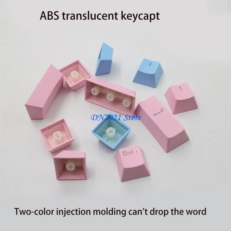 F3KE ABS for Key Button OEM Profile Backlit 104 for Key Cap Suitable for Mechanical K