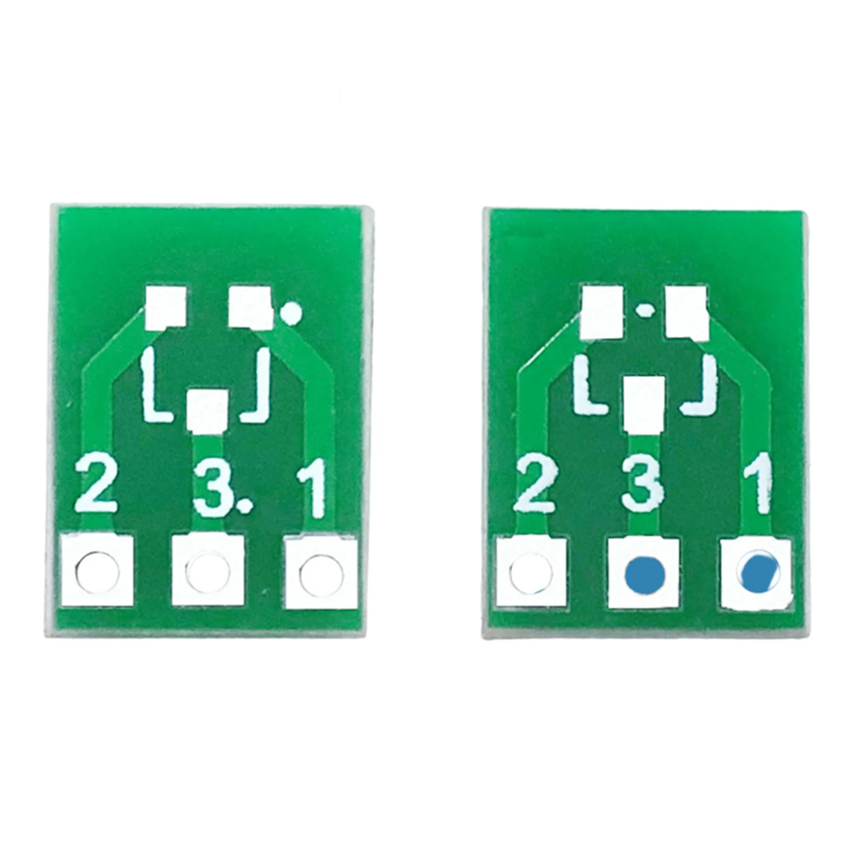 100PCS SOT23 SOT23-3 Turn SIP3 Double-Side SMD Turn to DIP Adapter Converter Plate SOT SIP IC Socket PCB Board DIY KitT98C