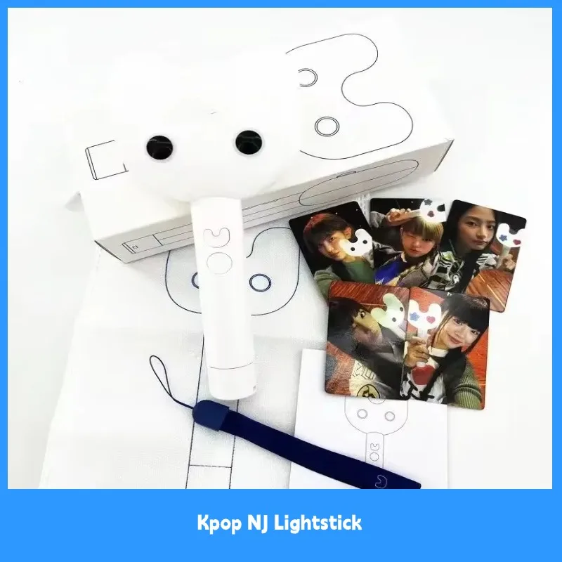 New Kpop NJ Lightstick With Hand Lamp Gidle Concert Hiphop Party NJ Light Stick Fluorescent Toys