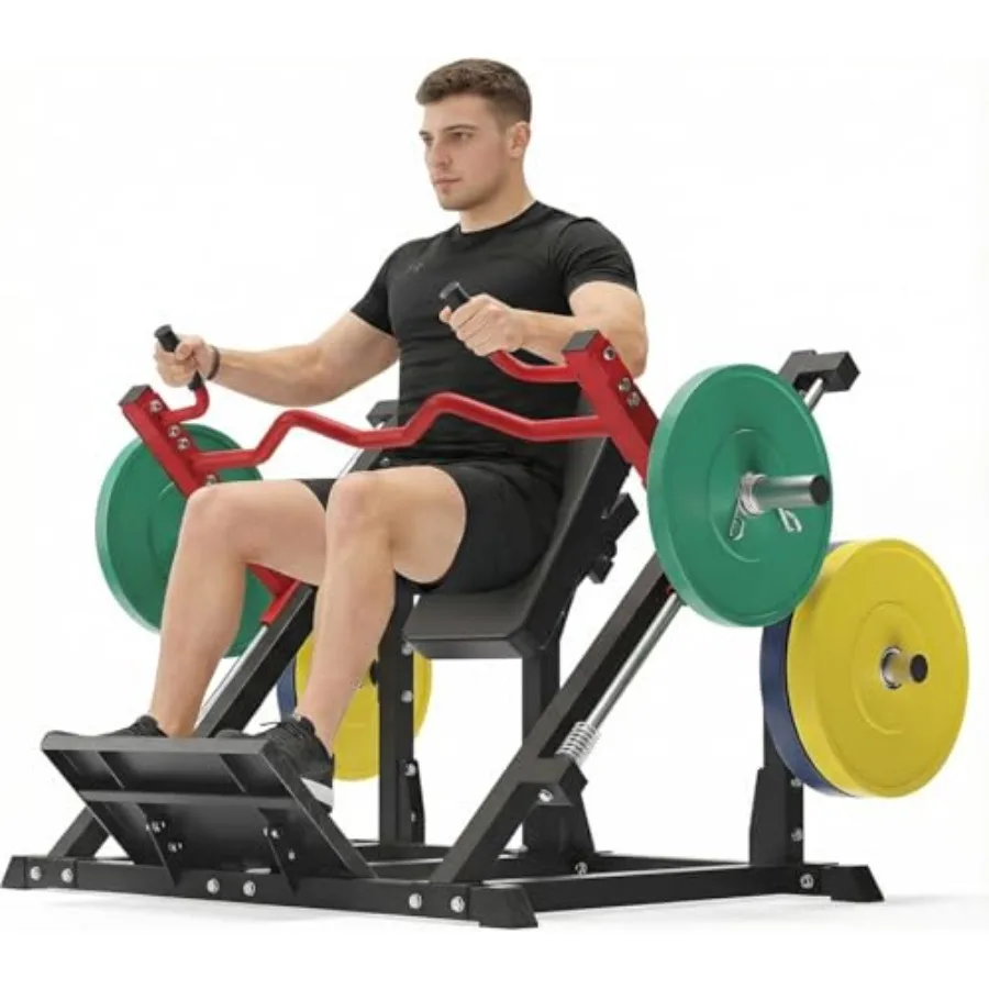 

Компактный домашний тренажер для гребли с линейным механизмом, конструкция в стиле Смита с нагрузкой от дисков, линейные подшипники, рукоятки с различными вариантами захвата, черный цвет, для эффективных тренировок