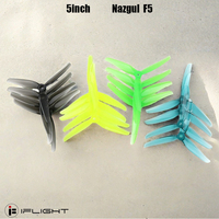 2Pairs IFlight Nazgul F5/5140 5 Inch 3 Blade / Tri-blade Propeller with 5mm Mounting Hole for FPV Racing Freestyle 5inch Drones