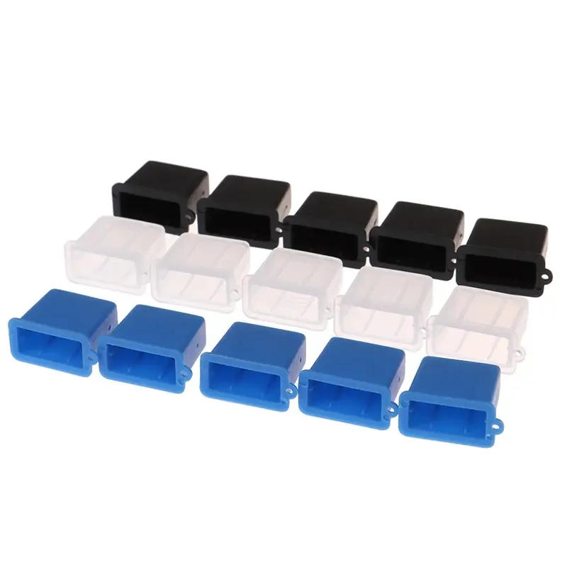 10Pcs New USB Type A Male Anti-Dust Plug Stopper Cap Cover Protector Data Line Protective Sleeve Dust