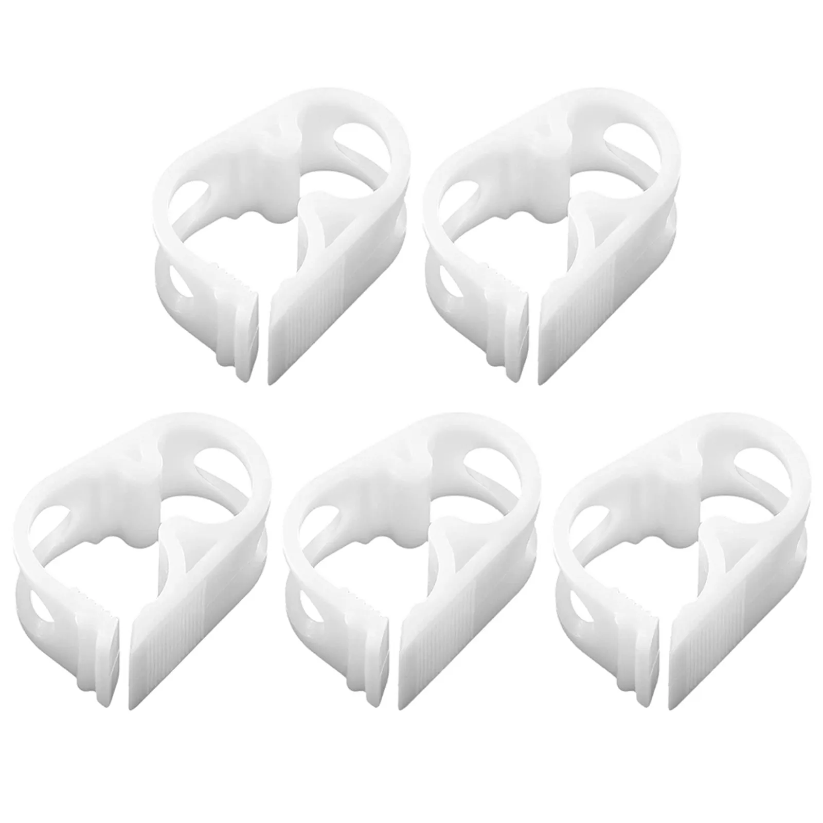 

5Pcs Plastic Hose Clamps Tube Tubing Clamps for Flow Regulation Feeding Tube Supplies Siphon Hose Clamp Equipment