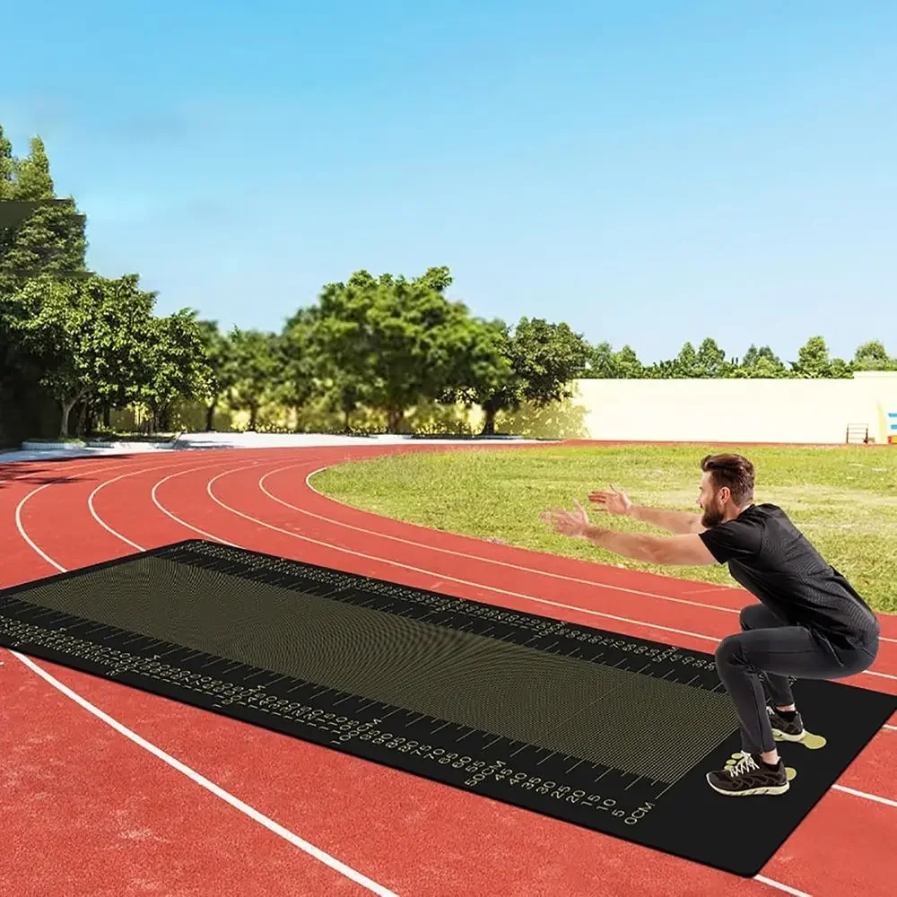 3.5mm Thick Exercise Mat for Kids and Adults - Ideal for Jump Rope Training and Long Jump Tests view 6