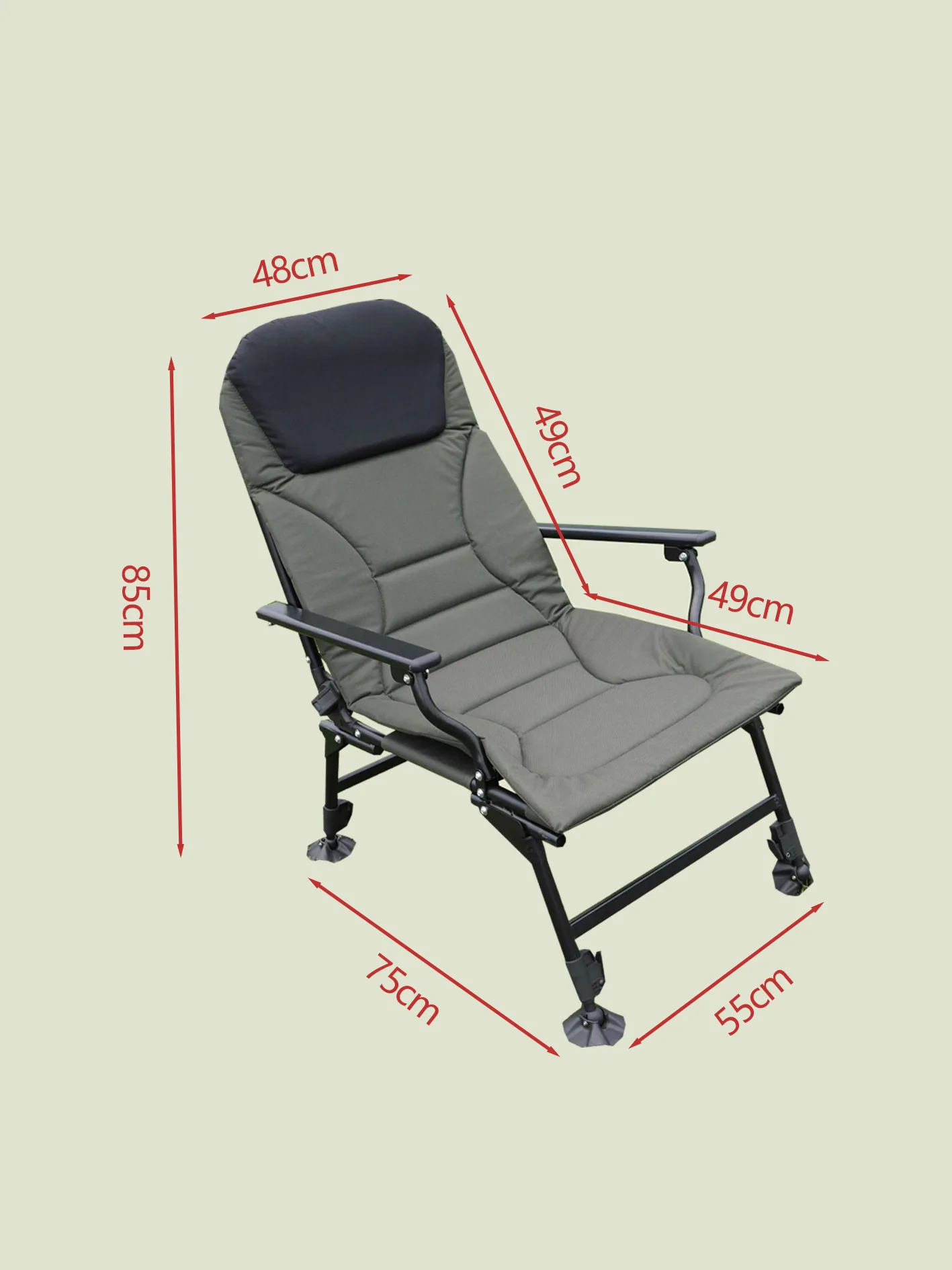 Sedia da pesca due in uno, piattaforma da pesca multifunzionale per tutti i terreni, gambe estensibili, sedia da pesca leggera