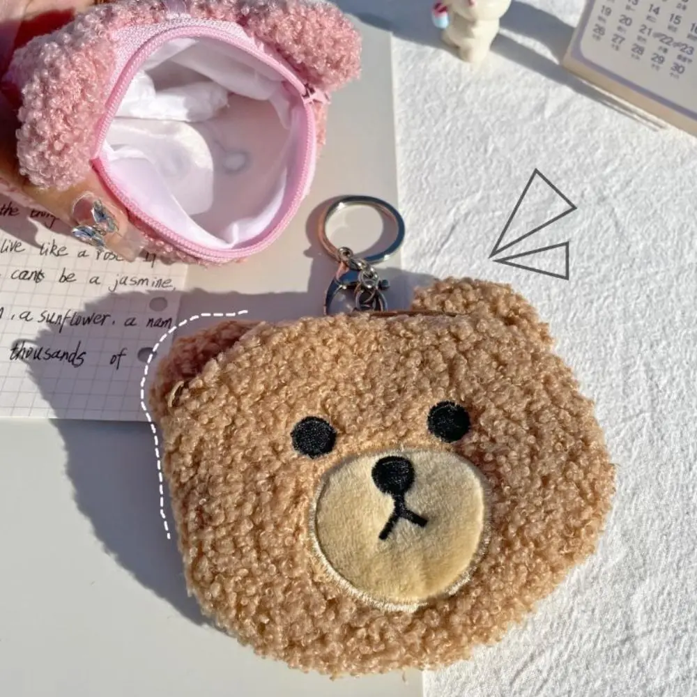 New Wallet Cartoon Durable Card Holder Bear Shape Coin Purse Gift
