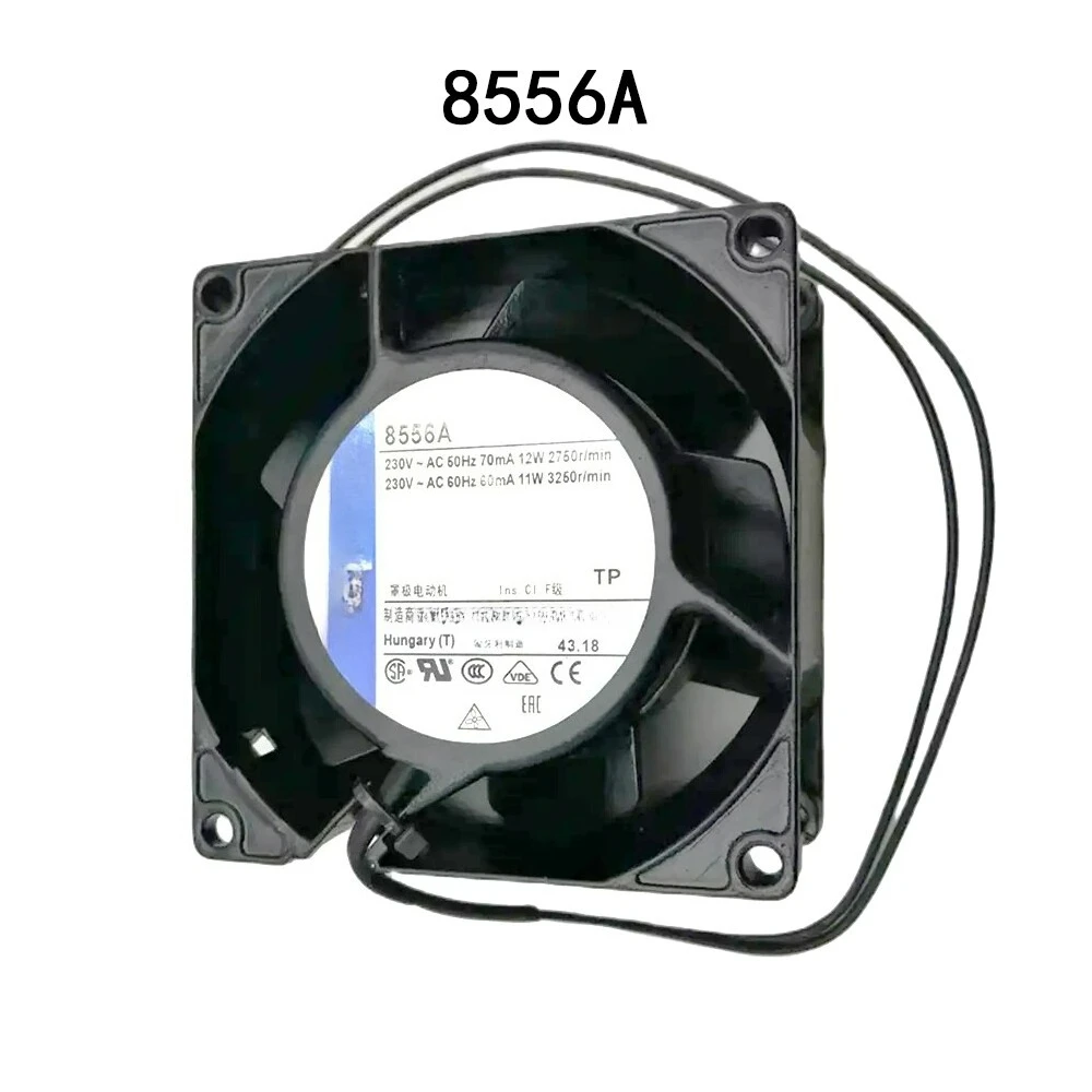 

Для промышленного осевого вентилятора Ebm-paps 8556A 3250 об/мин 230 В переменного тока 12/11 Вт 80*80*38 мм оригинал-