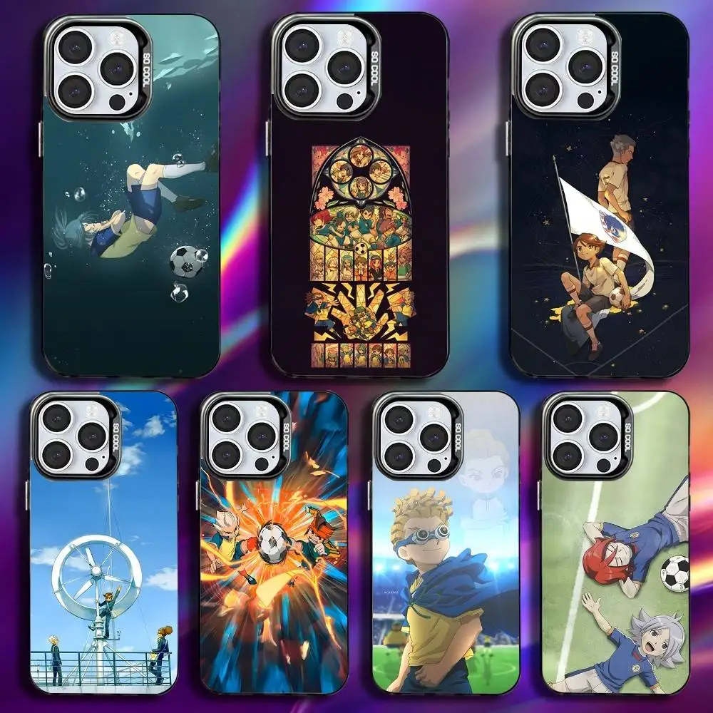 

Football I-InazumaS Eleven 11 Phone Case For iPhone 17,16,15,14,13,12,Pro,Max,Plus,Mini,XS,SE Anti Fall Black Matte Hard Bumper