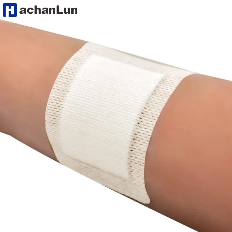 

12/25/50Pcs Large Size Hypoallergenic Non-woven Wound Dressing Band Aid Bandage Large Wound First Aid 6*7 10*10 10*15 10*25cm