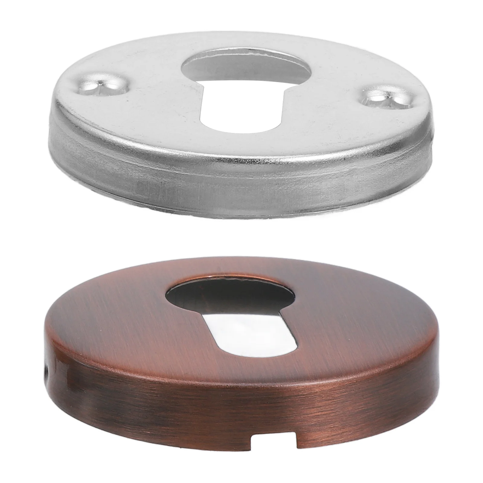 غطاء ثقب المفتاح من الفولاذ المقاوم للصدأ غطاء قفل الباب الأنيق لملحقات بوابة المنزل وأثاث الخزانة #4