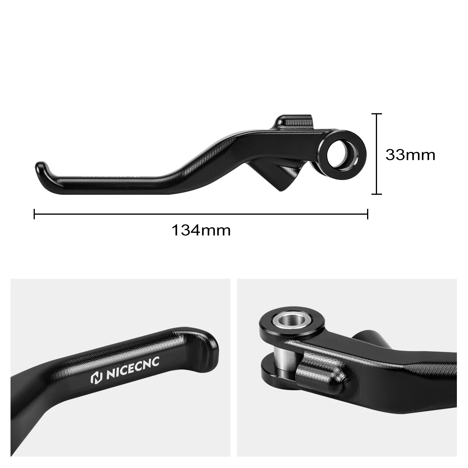 NICECNC For KTM 690 Enduro R 690 SMC R 2024 Shorty Brake Clutch Lever For Husqvarna 701 Enduro /Supermoto 2024 GasGas 700 SM/ES view 6