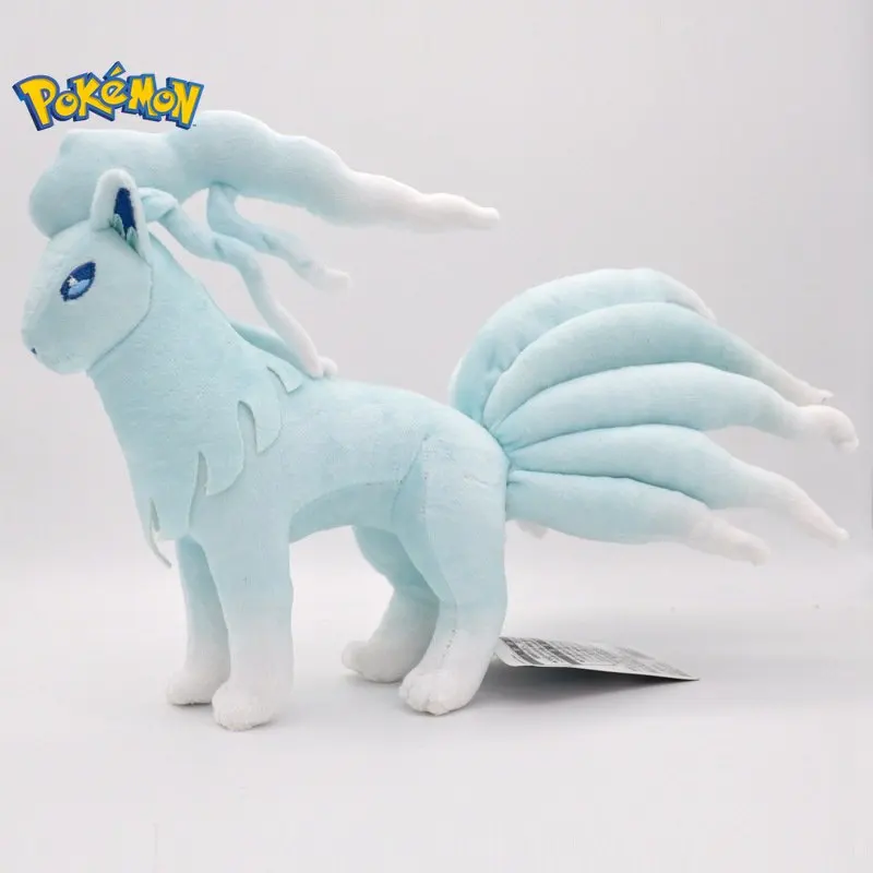 20/25cm Pokemon Ninetales Plush Toys Cartoon Alola Vulpix Plush Doll Soft Stuffed Sun Moon Nine Tails Fox Doll Kids Xmas Gift