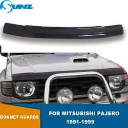 Bonnet Guard For Mitsubishi Pajero Shogun V24 V46 V31 1991 1992 1993 1994 1995 1996 1997 1998 1999 Bonnet Deflector Bug Shields