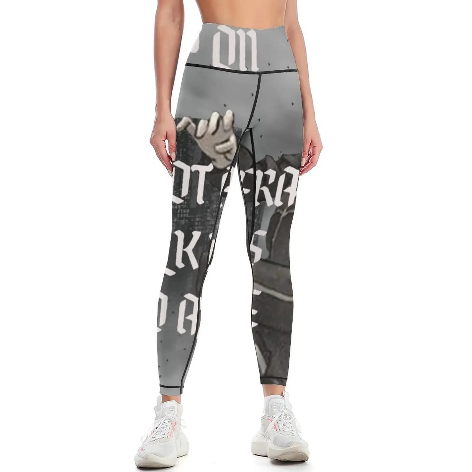 

I am not afraid to keep on living Leggings workout shorts Women's trousers sports woman gym Womens Leggings