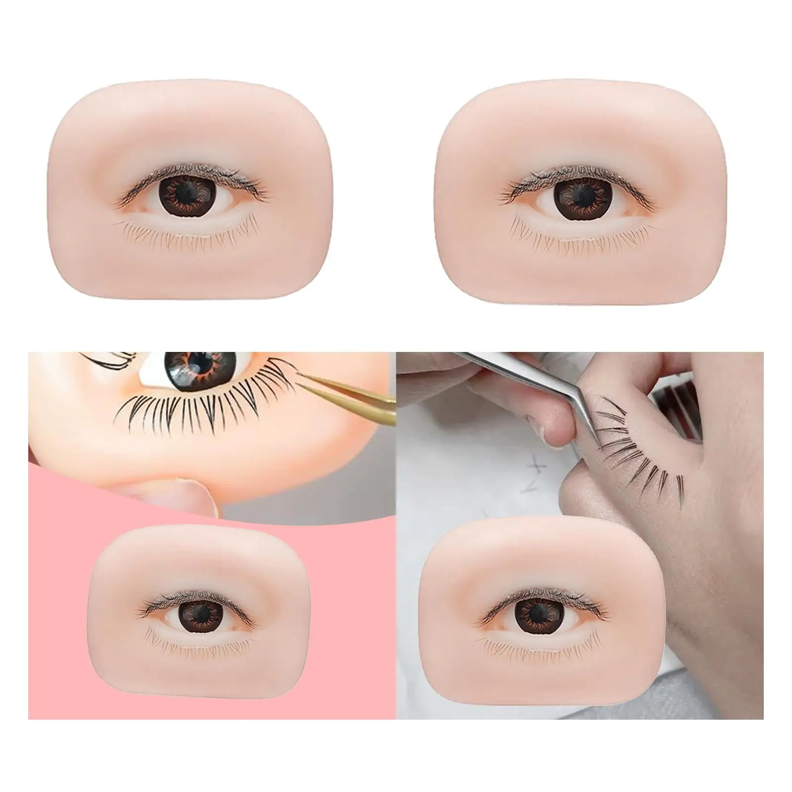 5D シリコーン製フェイクアイモデル 初心者アーティスト向け軽量アイボード