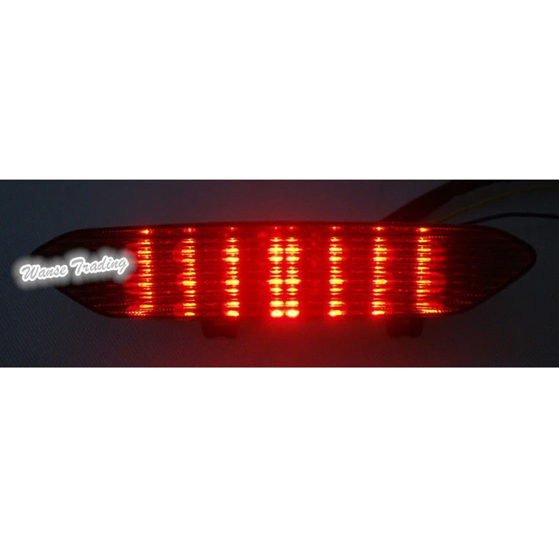 waase For Yamaha YZF R1 2002 2003 Rear Tail Light Brake Turn Signals Integrated LED Light