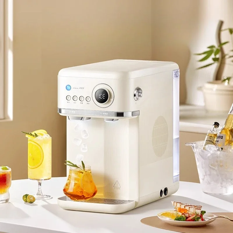 Ice-making drinking water machine, instant water dispenser for household use