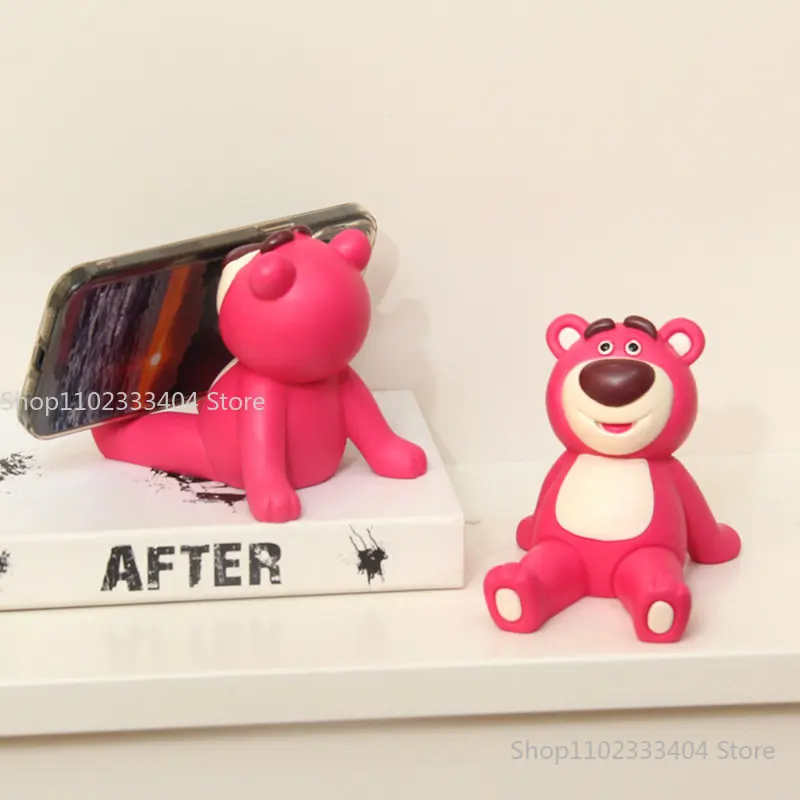 Disney Toy Story Lotso Universal Desktop Mobile Phone Tablet Stand For iPad Xiaomi Samsung Mobile Phone Cartoon Lazy Bracket