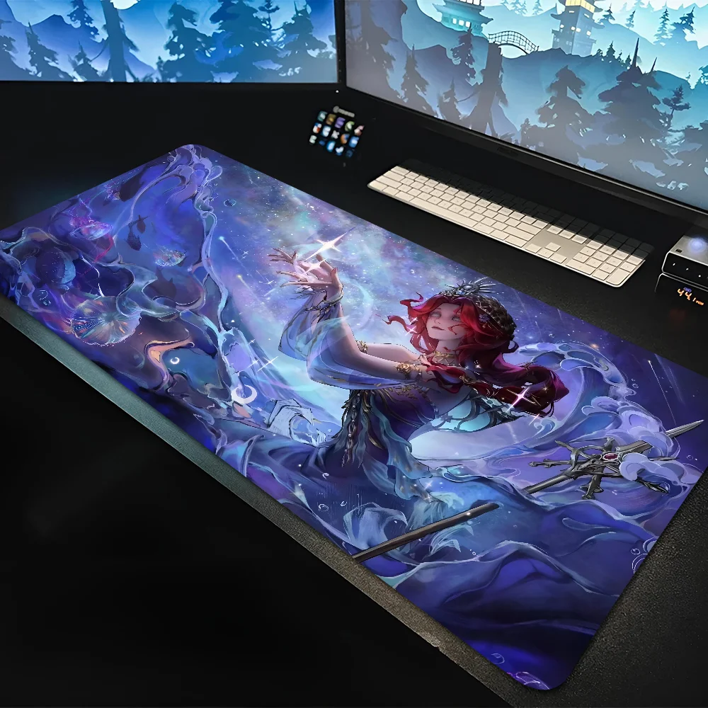 Game Identity V Mousepad Large Gaming Mouse Pad LockEdge Thickened Computer Keyboard Table Desk Mat