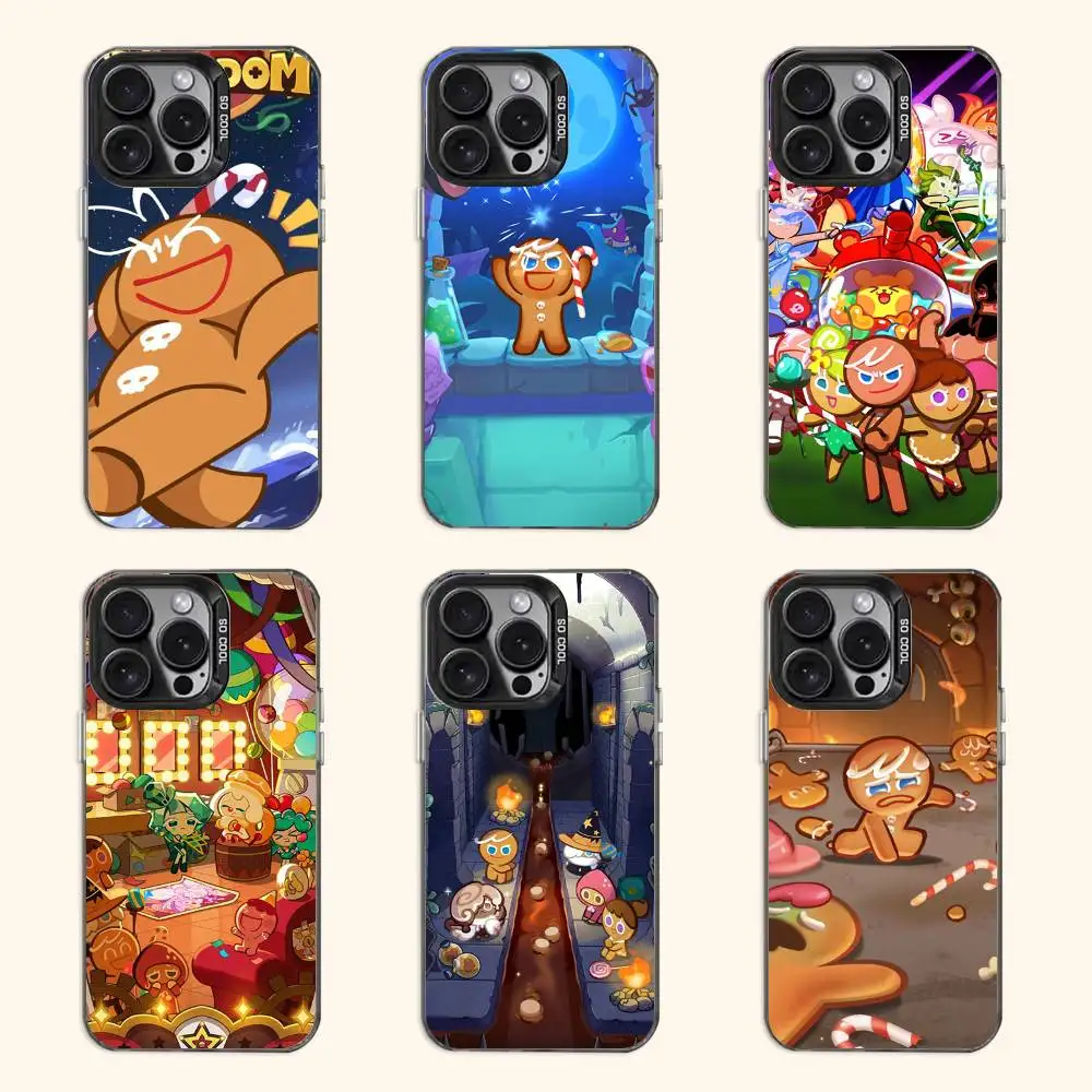 

Game C-Cookie Run Phone Case For iPhone 17 16e 16 15 14 13 12 Pro Max X XR XS MAX Back Cover