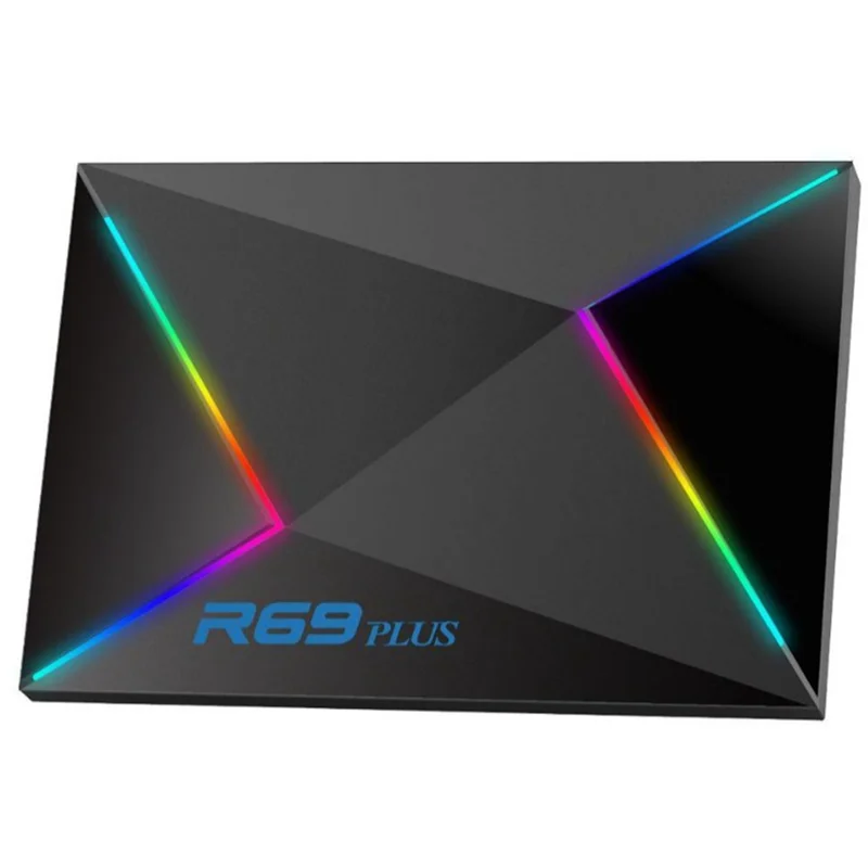 B50B-For Android14 R69 Plus TVボックス H728 Wifi 6 IPTV HD 8K スマート オクタコア ARM Cortex A55 5G Bluetooth 1000M トップボックス EUプラグ