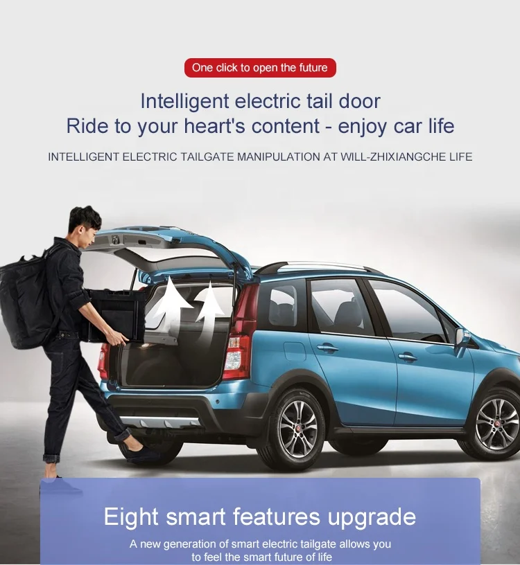 Attuatori automatici per bagagliaio posteriore con ascensore automatico del portellone posteriore con sensore a pedale per portellone elettrico Volkswagen Nivus