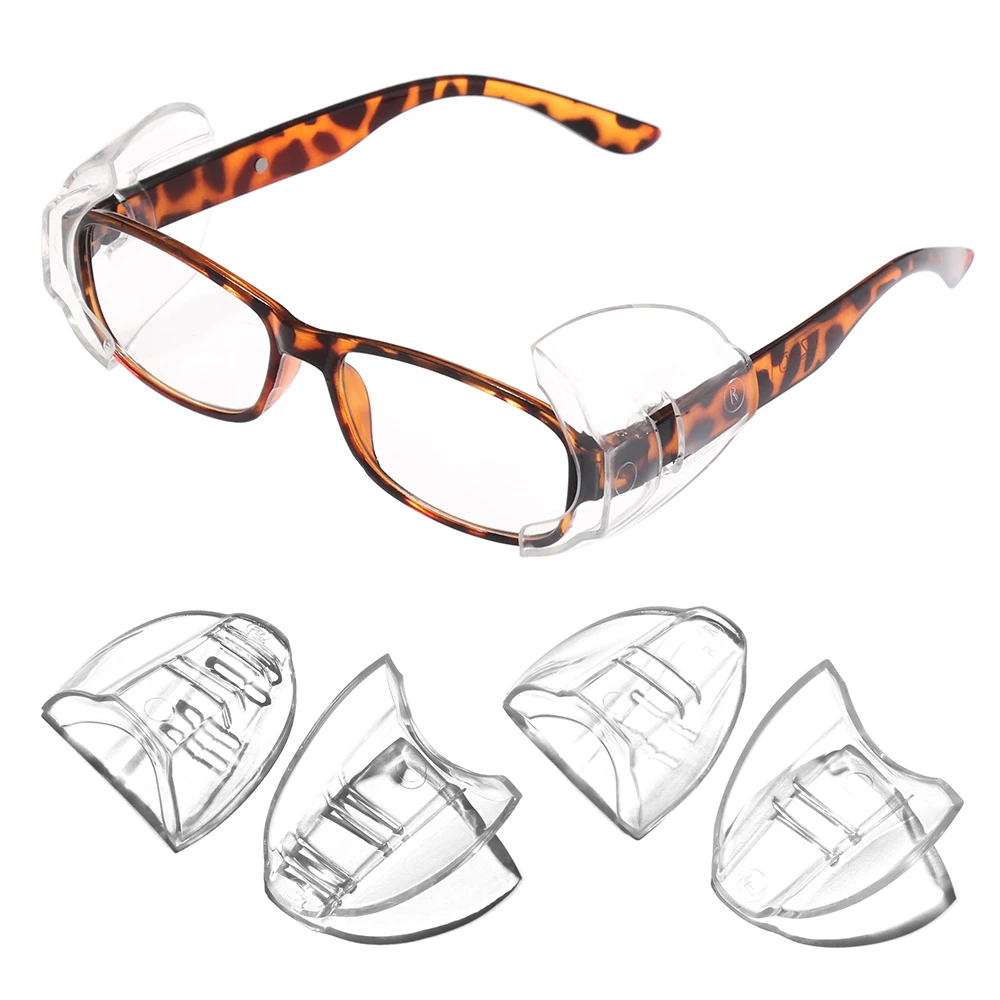 Universal Windproof Transparent Glasses Safe Protection Eye Glasses Side Shields Dustproof Protect Eyes