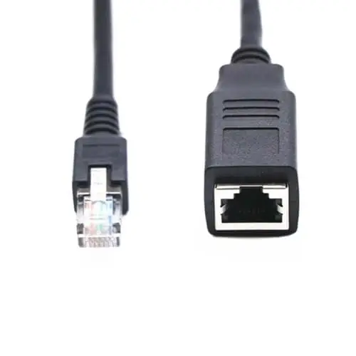 RJ12 Cable 6P6C Male To Female Telephone Ethernet Adapter Cable Converter Socket 3Meter