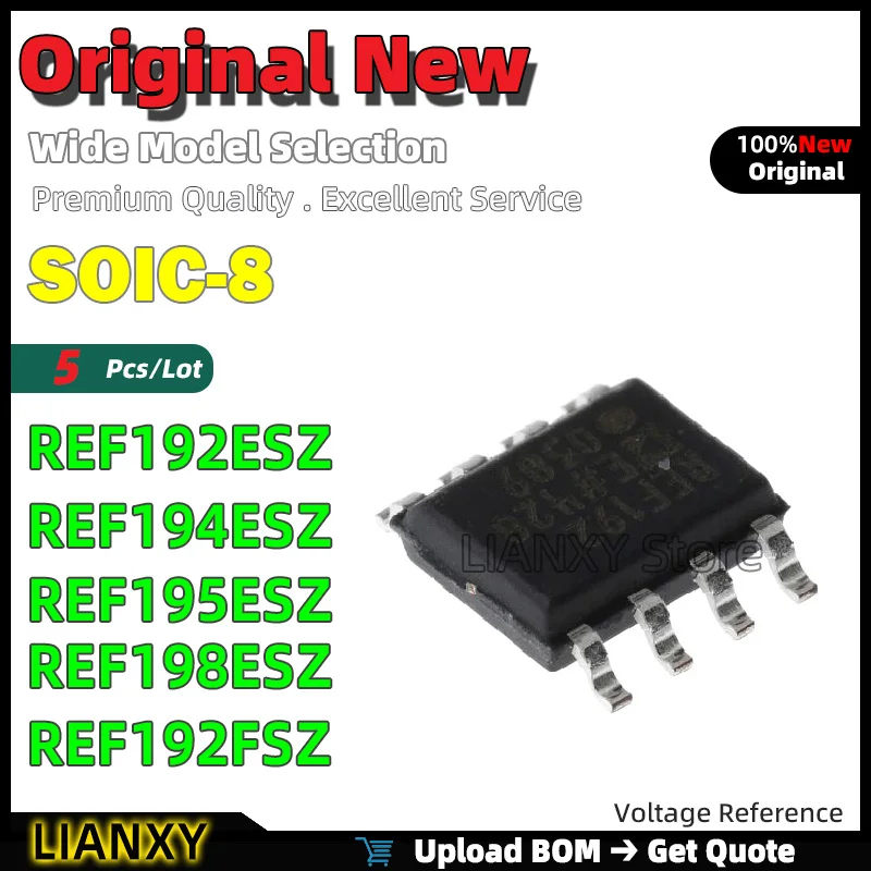 

5 шт. SOIC-8 REF192ESZ REF194ESZ REF195ESZ REF198ESZ REF192FSZ опорное напряжение новый оригинальный