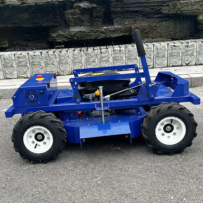 Customized Four-Mini Plaza Mower for Golf Courses DIY Grade Wheel Remote Control Mower Self-Propelled