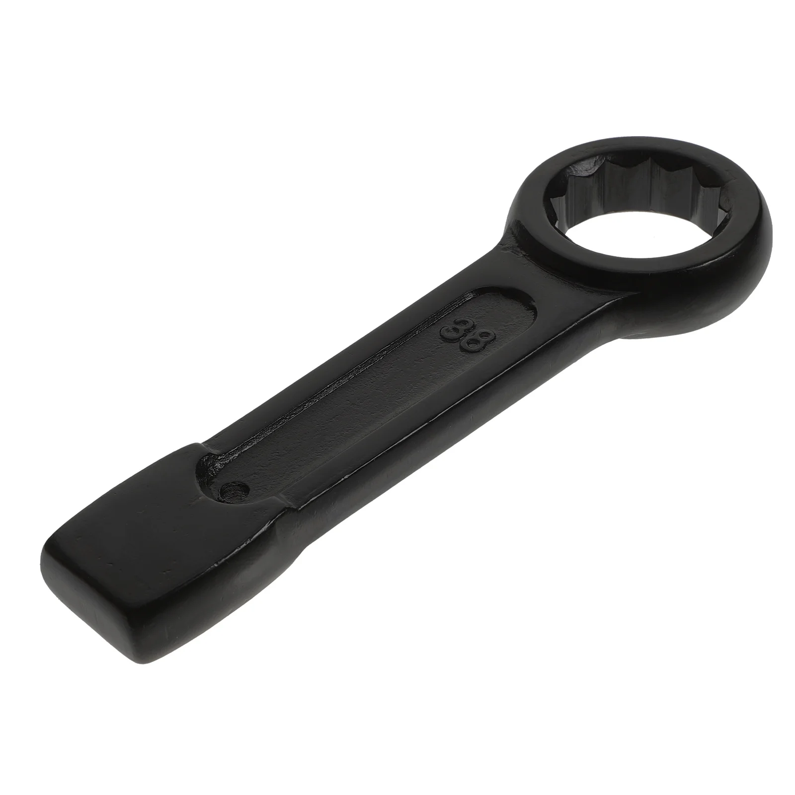 

Heavy Duty Ratcheting Wrench 38mm Offset Ratchet Spanner Steel Construction Tool Repair Bolt Nut Maintenance Wrench