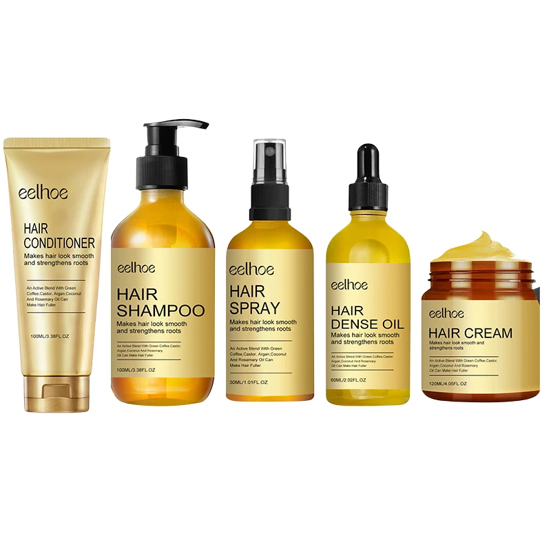 Kit de aceite de Romero para el cabello, máscara con puntas abiertas, seco, nutritivo, crecimiento del cabello, Spray, fortalecedor, anticaída, aceite esencial, champú para el cabello